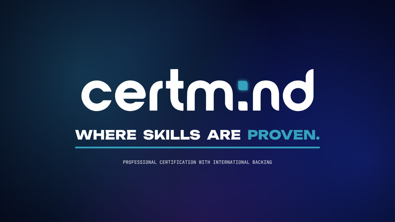 CertMind: knowledge connects into skills, becomes certifications and ends as accredited knowledge. Where Skills Are Proven.